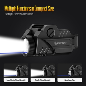 ไฟฉายยุทธวิธี MSH Manufacturer Blue Laser 500lm แสงสีน้ำเงิน พร้อมลำแสงสีน้ำเงินแบบคอมโบ และสายชาร์จแม่เหล็ก - Product Image 2