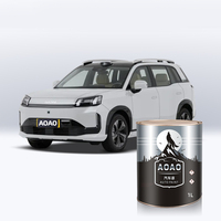 Revêtement liquide de finition automobile en polyuréthane AOAO, couleur OEM AION V, système de réparation par pulvérisation de couche de base et de couche de finition, CN