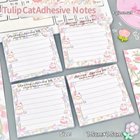 S3324 Blocs-notes autocollants personnalisés en gros avec logo imprimé, blocs mémo colorés pour promotion de papeterie et cadeaux