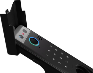 Serrure <span class=keywords><strong>de</strong></span> <span class=keywords><strong>porte</strong></span> intelligente étanche déverrouiller le code PIN clavier WiFi carte mémoire <span class=keywords><strong>de</strong></span> données anti-détournement pour usage domestique serrure <span class=keywords><strong>de</strong></span> <span class=keywords><strong>porte</strong></span> <span class=keywords><strong>sans</strong></span> perçage - Product Image 1