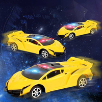 Coche RC de 2 Canales a Precio Reducido, Coche Eléctrico de Control Remoto con Luces 3D, Juguetes de Vehículos de Control Remoto