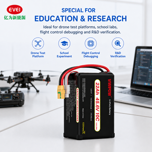 Batterie de drone en gros 22Ah 45.6V 10C à sortie stable, pack de batteries Li-ion pour l'enseignement professionnel et l'éducation des créateurs de drones - Product Image 4