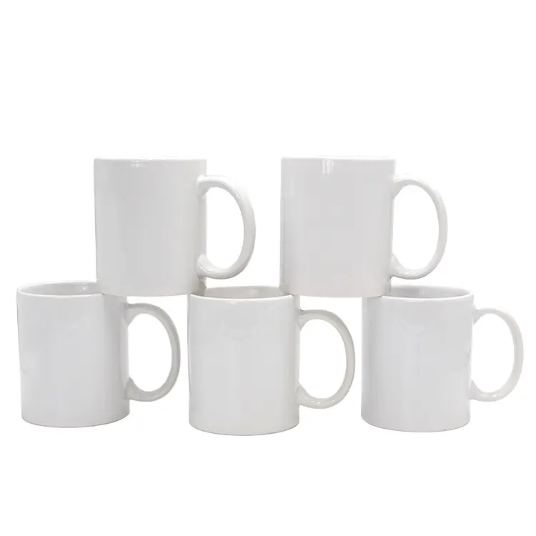 11oz White Sublimation Coated Ceramic Mug