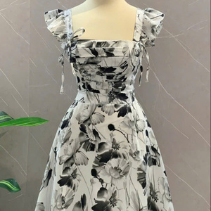 Vestido Maxi para Mujer, Ropa de Mujer a Precio Económico, Vestido de Moda 2024, Informal, Precio Razonable, de Seda, Lavable, Personalizable - Product Image 2