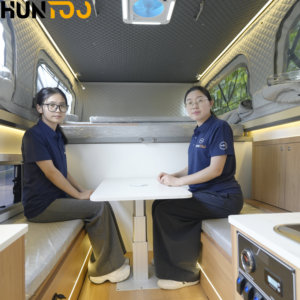 Huntoo Ford Maverick Camioneta con Capota, Autocaravana, Remolque Utilitario Pequeño, <span class=keywords><strong>Camper</strong></span> Deslizable Todoterreno con Baño - Product Image 4
