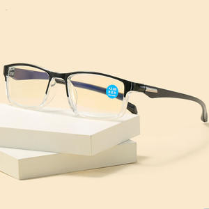 Nouvelles Lunettes de Lecture Anti-Lumière Bleue Tendance, Monture Noire Rétro Designer, Unisexe, pour Hommes, Presbytie, Optiques - Product Image 1
