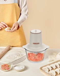 Elektrikli kıyma makinesi 2 in 1 et kıyıcı OEM sebze ve et kıyıcı - Product Image 5