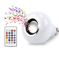 Ampoules intelligentes RGB Boyid, LED colorées, lampe WiFi avec haut-parleur, télécommande, culot E27, AC RoHS, pour utilisation en extérieur