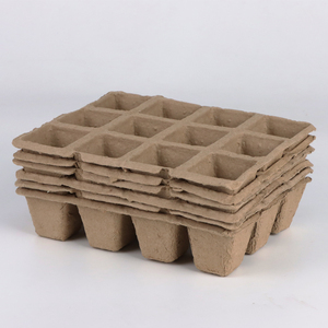 Taille personnalisée multi-grille compostable pâte à papier jardin <span class=keywords><strong>fleur</strong></span> légumes plantes écologique pâte à papier <span class=keywords><strong>pot</strong></span> <span class=keywords><strong>de</strong></span> <span class=keywords><strong>fleur</strong></span> pots <span class=keywords><strong>de</strong></span> tourbe - Product Image 2