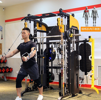 Équipement de fitness et de musculation pour la maison, station multifonction, machine Smith et rack multifonction