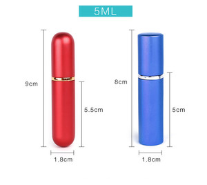 Оптом Пустой Круглый верхний и нижний цветной ароматерапия назальный ингалятор 5 мл ароматический назальный ингалятор с металлическим корпусом - Product Image 4