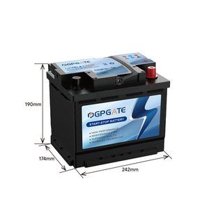 MF AGMスタートストップカーバッテリーAGM H5 60 12V 60AH自動鉛酸バッテリー - Product Image 4