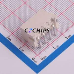 BX-VH3.96-4PLT Wire-to-Board Pin Header SMD,P=3.96mm Connector 1x4P 3.96mm Vertical Mount VH - Product Image 2