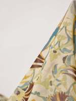 Voile Ratti 100% Polyester à Imprimé Floral Numérique Personnalisé pour Voile Suisse et Japonais, Idéal pour l'Extérieur, pour Femmes Soudanaises et Filles, pour Toub et Dirac