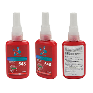 Adhesivo Anaeróbico WBG 648 de Grado Industrial, Resistente a Altas Temperaturas, Antiaflojamiento, para Unión de Metales, Pegamento para Rodamientos, Fijador de Roscas - Product Image 1