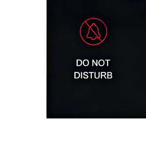 Campanello Personalizzabile per Hotel, Schermo Touch Smart Anti-riflesso, Copertura Protettiva Nera, Parete Divisoria Ultra Trasparente per Bagno - Product Image 5