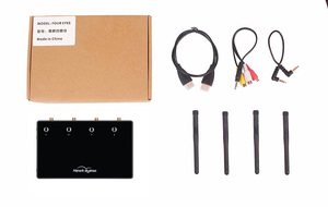 กล่องรับสัญญาณภาพแบบแบ่งหน้าจอ 4 ช่อง Hawkeye Little Pilot Four Eyes รุ่น 5.8G รับสัญญาณ 4 ช่องสัญญาณ พร้อมส่งสัญญาณออกทีวี/โทรศัพท์ 4 ช่องสัญญาณ จากกวางตุ้ง ขายดี - Product Image 5