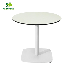 Offre Spéciale : Base de Table Moderne en Fer avec Pieds Réglables, Plateau Carré Moulé Écologique <span class=keywords><strong>et</strong></span> Durable, Pieds en Forme de <span class=keywords><strong>Ventre</strong></span> de Cheval pour Restaurant - Product Image 4