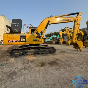 รถขุดไฮดรอลิกแบบตีนตะขาบ Komatsu PC220-8N1 มือสอง น้ำหนัก 22 ตัน ใช้งานน้อย พร้อมปั๊ม แบริ่ง เครื่องยนต์ มอเตอร์ ได้รับการรับรอง เหมาะสำหรับงานดิน - Product Image 5