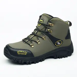 Wasserdichte Sicherheits schuhe Turnschuhe Rutsch feste Bergsteiger Outdoor-Stiefel Wanderschuhe für Herren