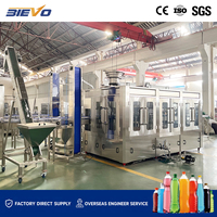 Machine de remplissage automatique de soda 5800 BPH pour bouteilles PET 2L, ligne de production de soda domestique monobloc 3-en-1 en SUS304