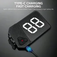 Feu arrière de vélo à LED personnalisable avec plaque d'immatriculation numérique, étanche, pour la sécurité de la conduite nocturne sur route et VTT