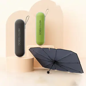 Pare-soleil de voiture parapluies fenêtres protection solaire parapluie en forme d'outils divins pare-brise avant pare-soleil en verre tissu
