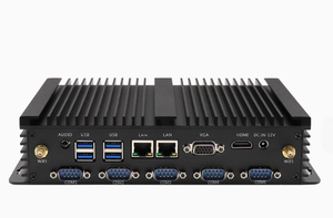 Mini PC industriel sans ventilateur avec processeur Intel Core i54200U Quad Core, RAM DDR4, stockage SSD, double LAN, 6 ports RS232 - Product Image 6