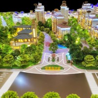 Modèles de villas haut de gamme personnalisés, services de conception et de production de maquettes architecturales, y compris les maquettes de villas et de résidences