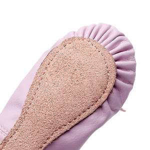 Venta al por mayor de cuero PU suave zapatos de Ballet zapatillas de Ballet zapatos de baile para niñas mujeres adultos niños - Product Image 6