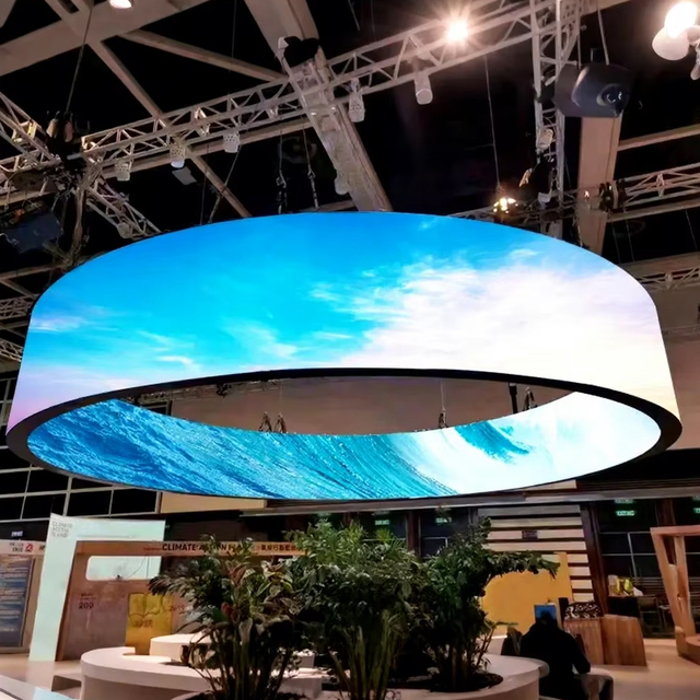 Custom Flexible LED Display Screen P1.86 Indoor 3840Hz SMD for OEM Project with Free CAD Design