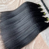 Harga grosir bundel rambut India mentah 100% mesin level 8A-15A gelombang tubuh kain ganda longgar lembut halus warna rambut alami