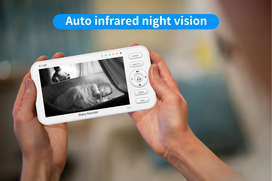 5 inch HD hot selling cheap good quality smartree reliable baby monitor factory