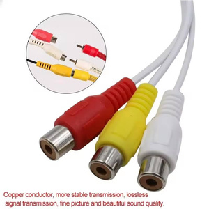 <span class=keywords><strong>Cable</strong></span> Adaptador de Video AV de 3.5MM a 3 RCA, Repuesto para <span class=keywords><strong>TV</strong></span> TCL, Adaptador de Entrada de 3 RCA a AV - Product Image 6