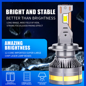 Relyus <span class=keywords><strong>V85</strong></span> phares de voiture LED H7 H11 9005 H4 H1 ampoules de phares Super lumineuses Canbus 3000K 4300K 6000K phares d'automobile led - Product Image 2
