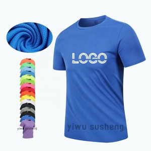 High Quality Wholesale 100% <strong>Polyester</strong> <strong>Tshirts</strong> Sublimation T Shirts Plain Custom Printing Oversized White Blank T-shirt for Men - Product Image 1