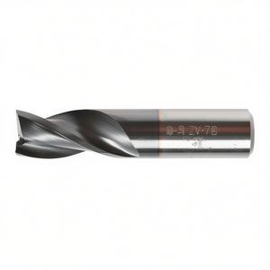 Ttake Carbide Milling <b>Cutter</b> Ta1402 Nano TiAln Coated 30 Degree Helix Extra Short For Grooves 3 Cutting <b>Edges</b> - Product Image 2