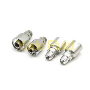 Conectores de Manguera Hidráulica JIC Macho 16711PK, Conector de Manguera de Acero Inoxidable de Una Pieza, Conectores de Manguera Hidráulica de Alta Presión - Product Image 2