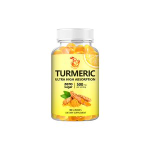Gomitas de Cúrcuma con Extracto de Complejo de Cúrcuma de Marca Privada, Dulces de Cúrcuma que Mejoran la Inmunidad y el Sistema Inmunitario - Product Image 1