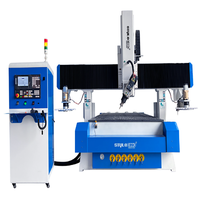 Routeur CNC industriel 4 axes pour le bois avec kit de broche ATC à tambour