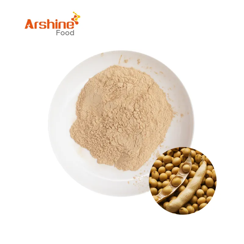 Organic Fermented Soy Protein Powder 70% Textured Raw Material Powder Price Soy Protein Isolates