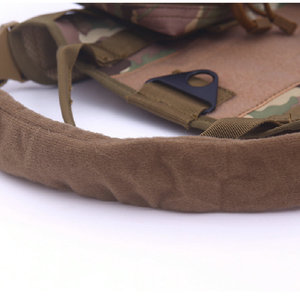 Waterproof Tactical Training Vest <b>Harness</b> Medium <b>Large</b> <b>Dogs</b> Outdoor Camouflage Nylon <b>Dog</b> Clothing Zipper Tactical Vest Bag - Product Image 5