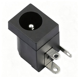 Conectores Originales DC-005-A200, Conector de Alimentación Tipo Barril, Jack de 2mm de Diámetro Interior y 6.4mm de Diámetro Exterior, Orificio Pasante, Ángulo Recto - Product Image 1