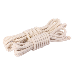 100% Natural Cotton Cord Recycled Wholesale Braided Rope Cotton Rope for Packaging