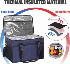 Bolsa Térmica Porta Alimentos Personalizada, Ligera, Grande y Portátil, para Camping, Picnic, Playa, Compras - Product Image 4