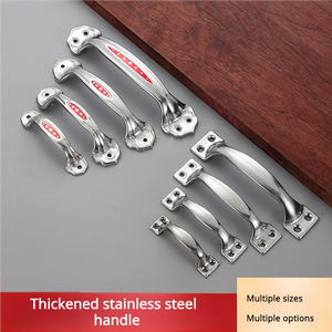 Poignée de cuisine quincaillerie poignée de porte d'armoire en acier inoxydable armoire de chambre à coucher tiroir meubles poignée de barre - Product Image 5