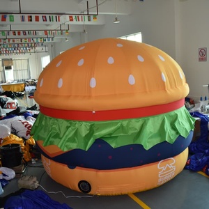 Modèle de hamburger gonflable géant personnalisé KeepFuns, hamburger gonflable en PVC pour la restauration rapide, la décoration d'événements et la publicité - Product Image 5