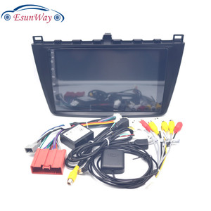 Fascia de Radio estéreo para coche para <span class=keywords><strong>MAZDA</strong></span> <span class=keywords><strong>3</strong></span> 2010 2011 2012 2013, marco de navegación GPS, Panel embellecedor, Kit de repuesto, accesorios de placa frontal - Product Image 5