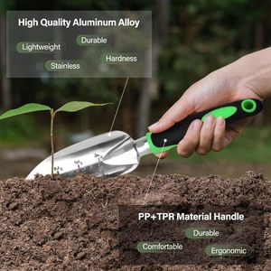 Juego de Herramientas de Jardinería de Aleación, Rastrillo, Pala <span class=keywords><strong>para</strong></span> Arreglos Florales, Herramientas <span class=keywords><strong>para</strong></span> Plantar Flores - Product Image 2