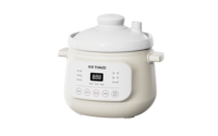 TONZE 3L avec pot intérieur en céramique pour soupes, bouillies et gâteaux, fonction mijoteuse